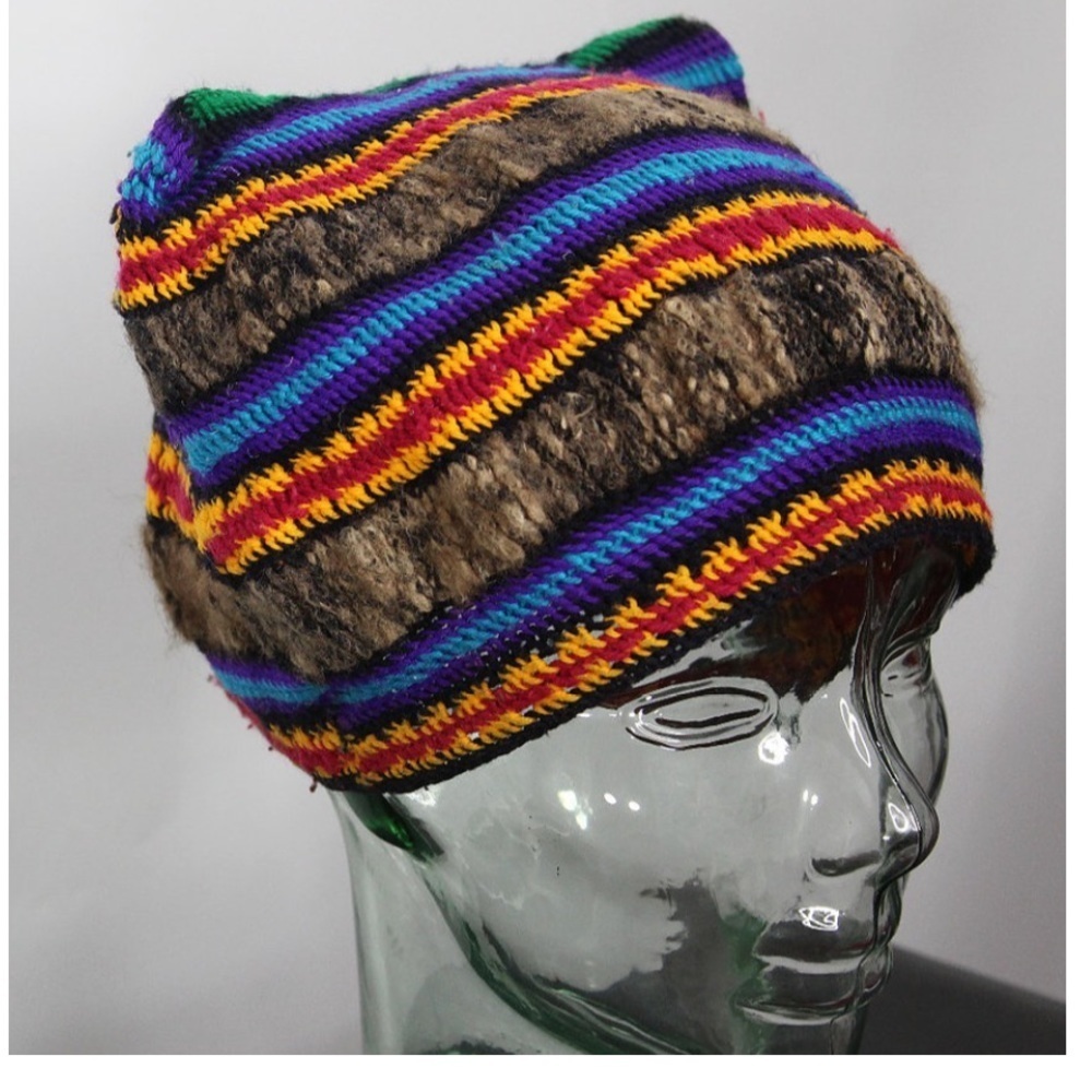 Multi Colored Beanie - Picture 2 of 4